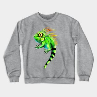 Fat lil iguana Crewneck Sweatshirt